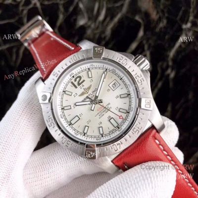 Replica Breitling Watches for Men Colt White Dial Stainless Steel  Watches